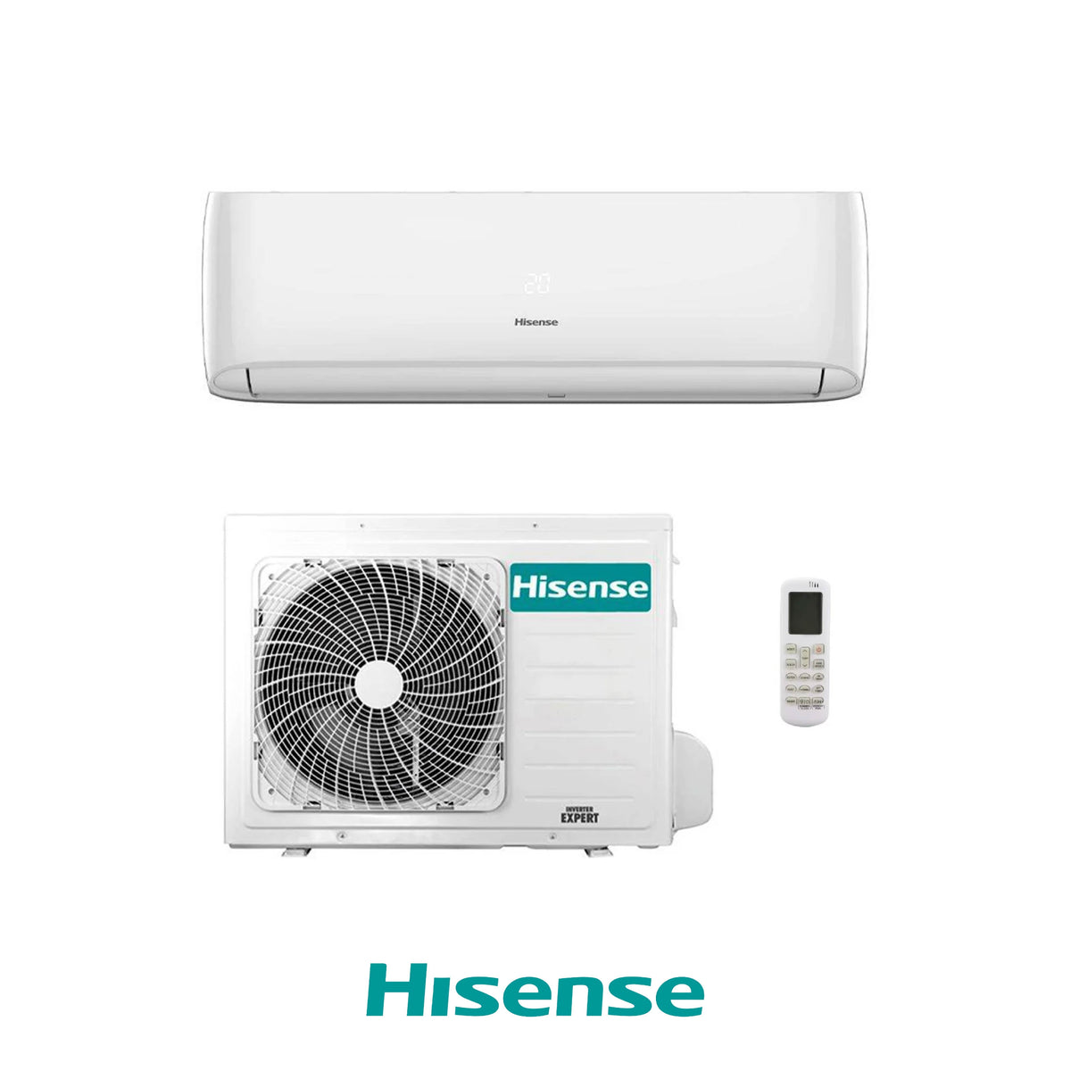 HISENSE CLIMATIZZATORE NEW EASY SMART SET 24000 BTU CA70BT2BG R32 INVERTER WI-FI INTEGRATO A++/A+