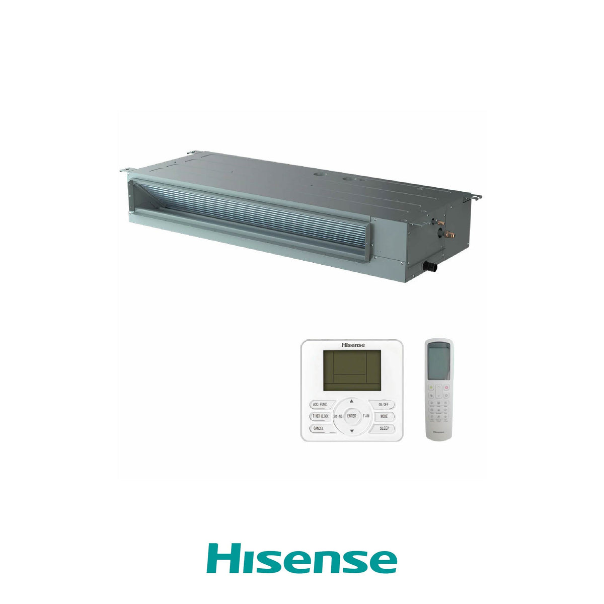 HISENSE UNITA' INTERNA CANALIZZATA 12000 BTU ADT35UX4RBL8 R32 TURBO INVERTER A++