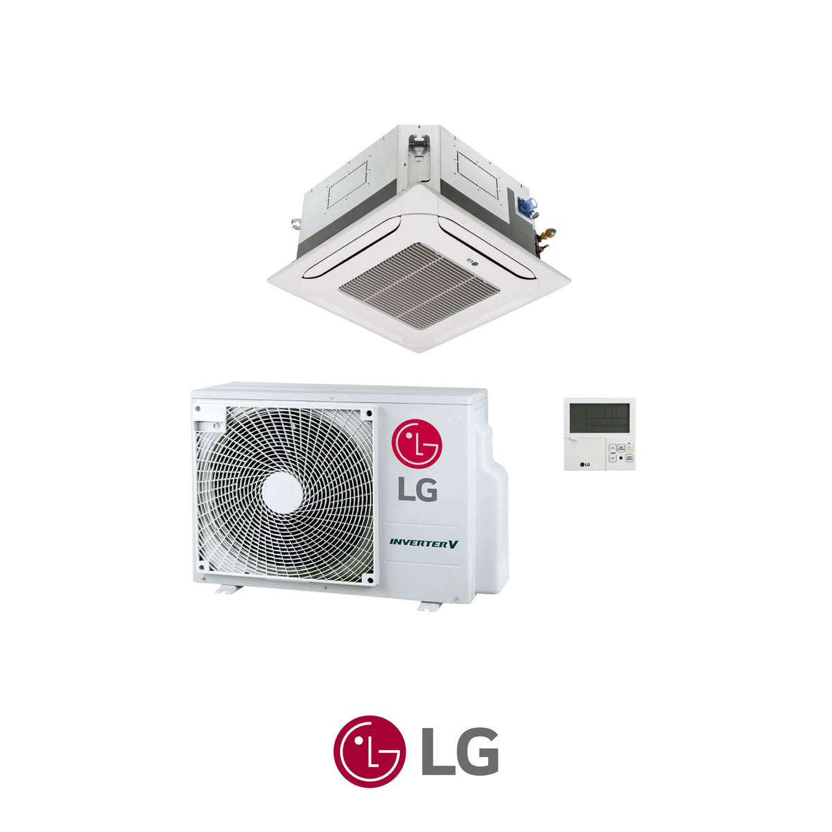 LG CONDIZIONATORE CASSETTA 4 VIE 9000 BTU CT09F.NRO R32 INVERTER A++/A+
