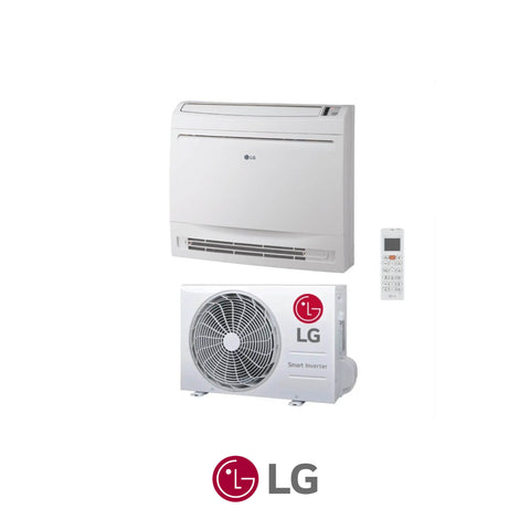 LG FLOOR CONSOLE 9000 BTU UQ09F.NA0 MONOSPLIT INVERTER R32 A++