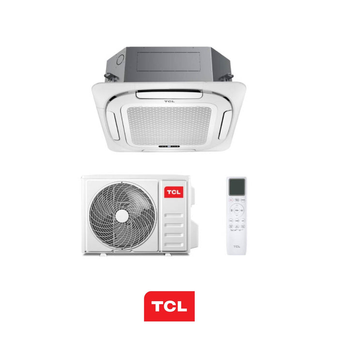 TCL CONDIZIONATORE CASSETTA A 4 VIE SERIE S STANDARD 48000 BTU 90x90 MN4853S1 R32 INVERTER WI-FI A++\A+